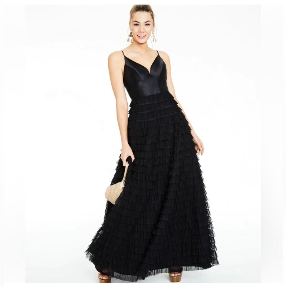 TLC Say Yes Black Prom Dress Macy’s
